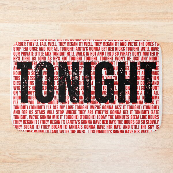 Item preview, West Side Story lyrics  designed and sold by broadwaygirl142.