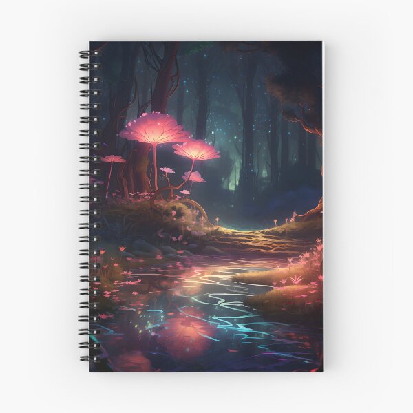 Artikelvorschau, Biolumina Whispers: Soft Glow of the Enchanted Woods entworfen und verkauft von DrawnThreads.