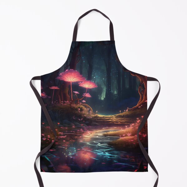 Item preview, Biolumina Whispers: Soft Glow of the Enchanted Woods designed and sold by DrawnThreads.