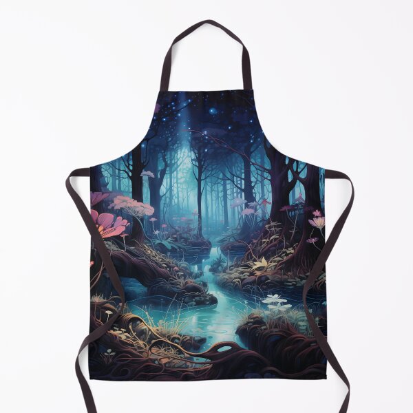 Aperçu de l'œuvre Mystical Grove: Where Vibrancy Meets Fantasy créée et vendue par DrawnThreads.