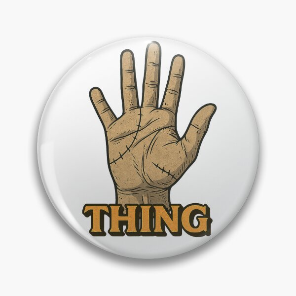 Item preview, Wednesday Thing designed and sold by StickerPOP-now.
