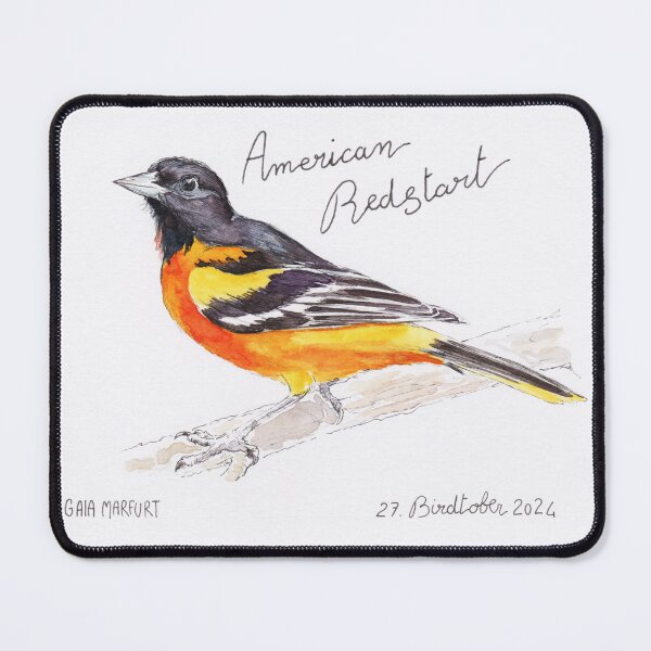 Item preview, American Redstart  designed and sold by Gaia Marfurt.