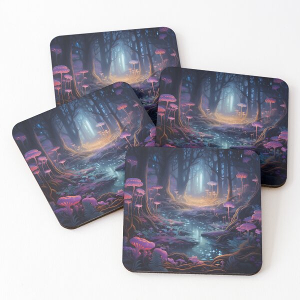 Artikelvorschau, Luminescent Grove: Whispers of Otherworldly Wonder entworfen und verkauft von DrawnThreads.