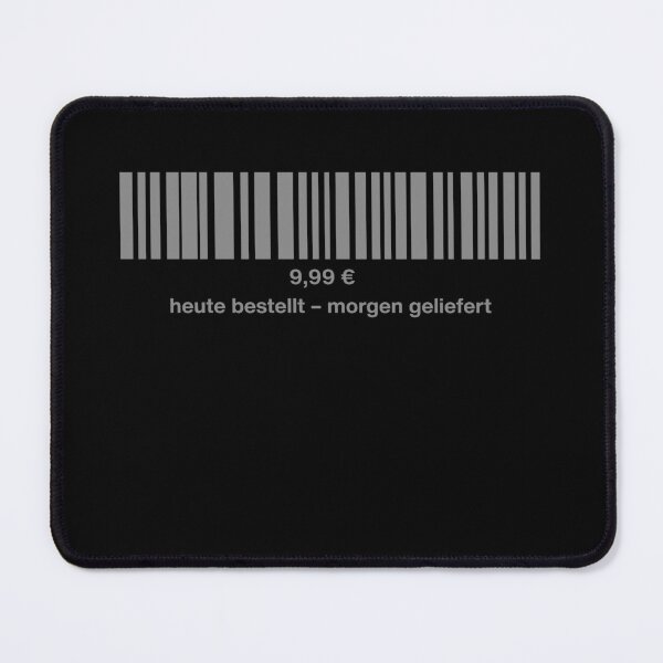 Item preview, Fast Fashion Barcode – Consumer-critical statement shirt designed and sold by rolfzogg ART.