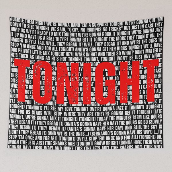 Item preview, West Side Story lyrics  designed and sold by broadwaygirl142.