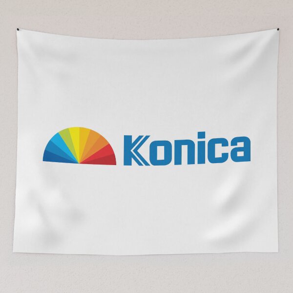 Item preview, Vintage Konica logo [blue] designed and sold by MS80 design.