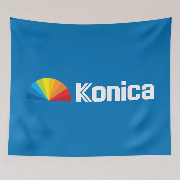 Item preview, Vintage Konica logo [white] designed and sold by MS80 design.