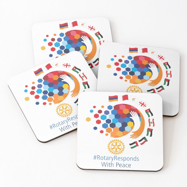 Item preview, Rotary Responds With Peace designed and sold by RotaryStickers.