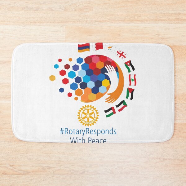 Item preview, Rotary Responds With Peace designed and sold by RotaryStickers.