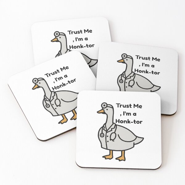 Item preview, Trust Me, I'm a Honk-tor goose designed and sold by Chrisshantees.