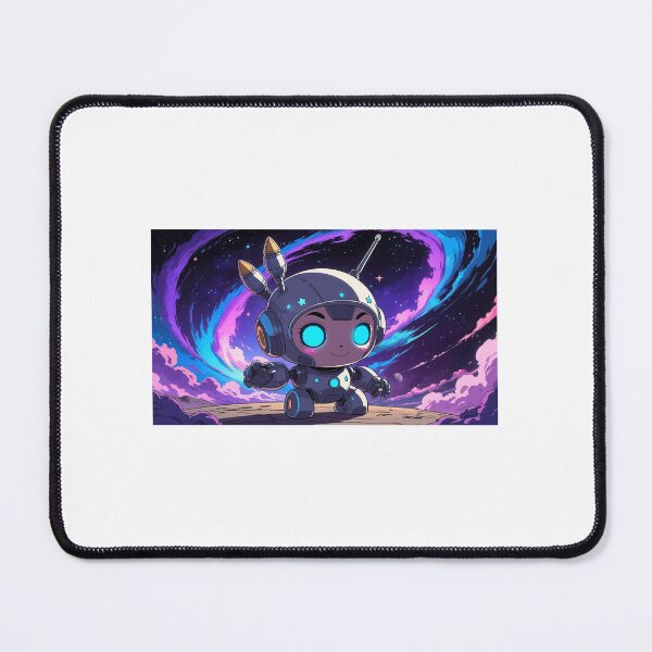 Item preview, cute robot in space designed and sold by gabrielvlmx.