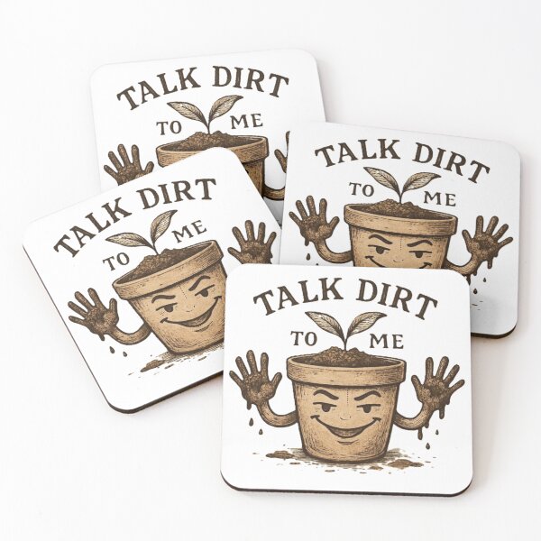 Item preview, Talk Dirt to Me – Cheeky garden love with a wink designed and sold by Eterna Vision.
