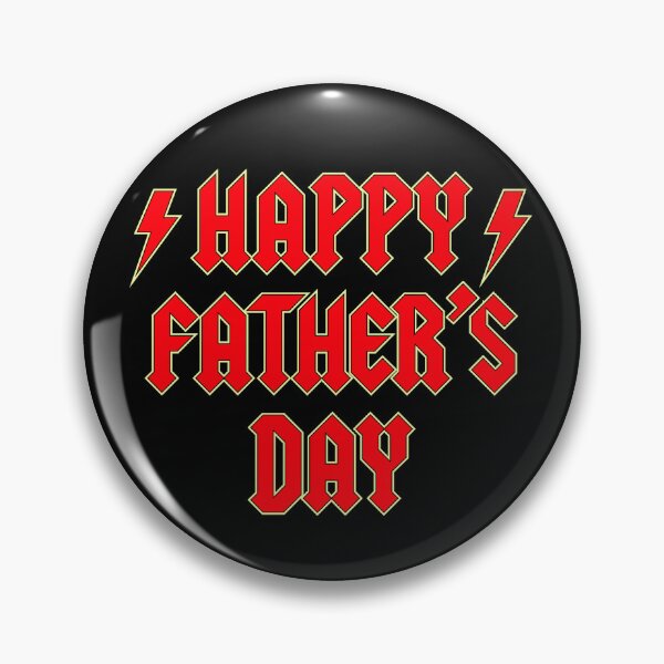 Item preview, Rockin' Father's Day Card – AC/DC Inspired Design designed and sold by Rodney's Marketplace.