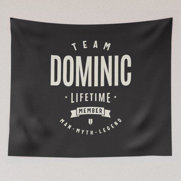 Item preview, Team Dominic Lifetime Member Funny Name Dominic designed and sold by cidolopez.