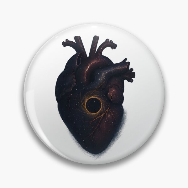 Item preview, “Heart of the Void – Still Beating in Silence” designed and sold by OrbitOdyssey.