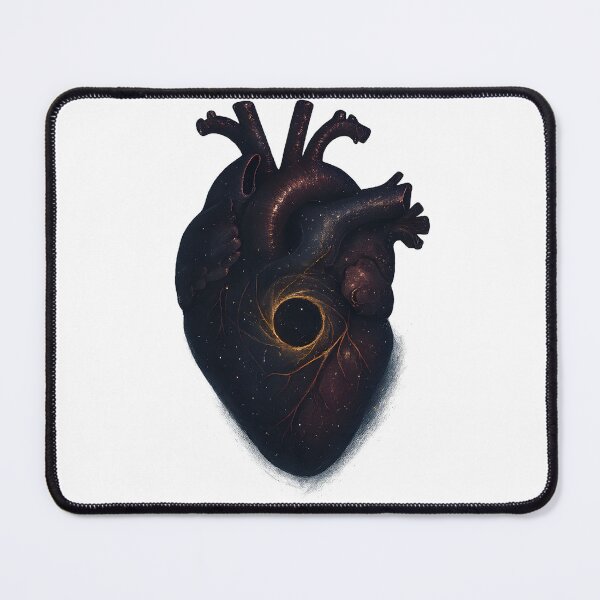 Item preview, “Heart of the Void – Still Beating in Silence” designed and sold by OrbitOdyssey.