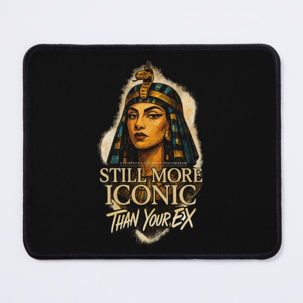 Item preview, Cleopatra Quote – Still More Iconic Than Your Ex – Sassy Snake Design designed and sold by Neonyx2020.
