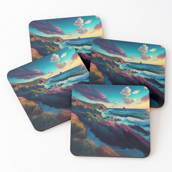 Item preview, Streaky Sunrise designed and sold by Midnight Daze Studio.
