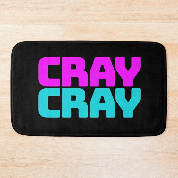 Item preview, Cray Cray, Funny Quotes in Pink and Blue designed and sold by Memes N Lore .