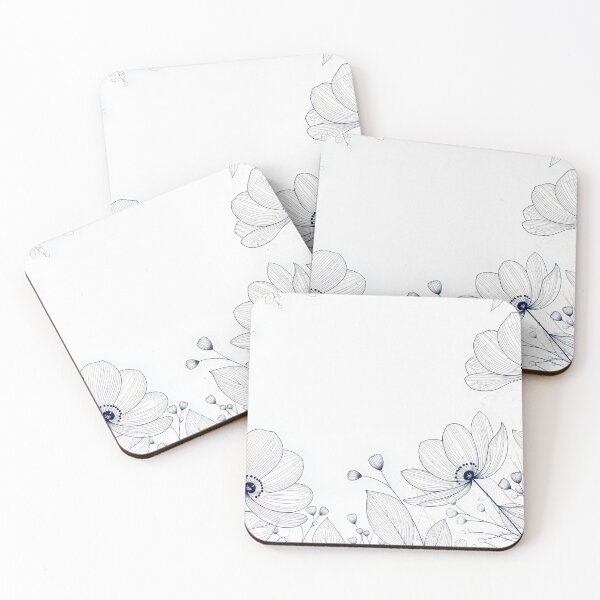 Item preview, Minimalist botanical floral line art 4 designed and sold by SparroCreative.