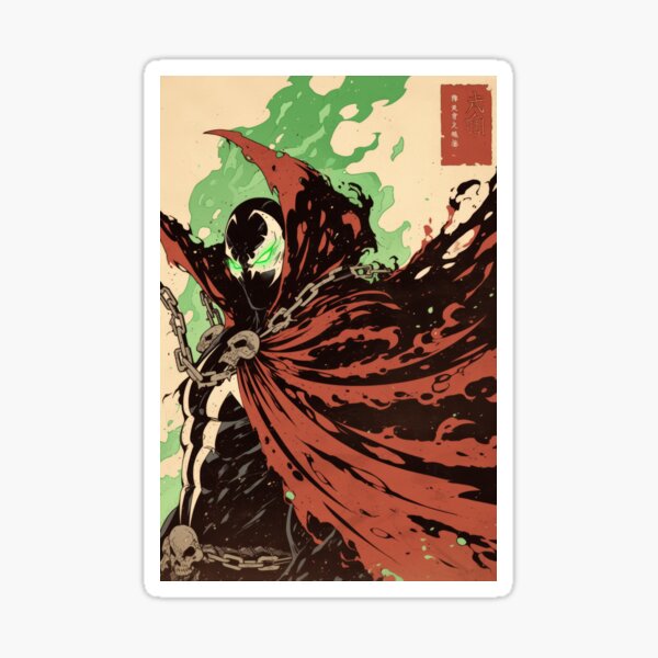 Item preview, Hellish Spawn Antihero designed and sold by AnimeArsenalPrints.