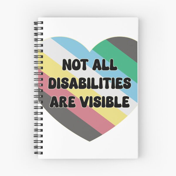 Item preview, Not All Disabilities Are Visible - Inclusive Invisible Disabilities Awareness designed and sold by kolshi-shop.