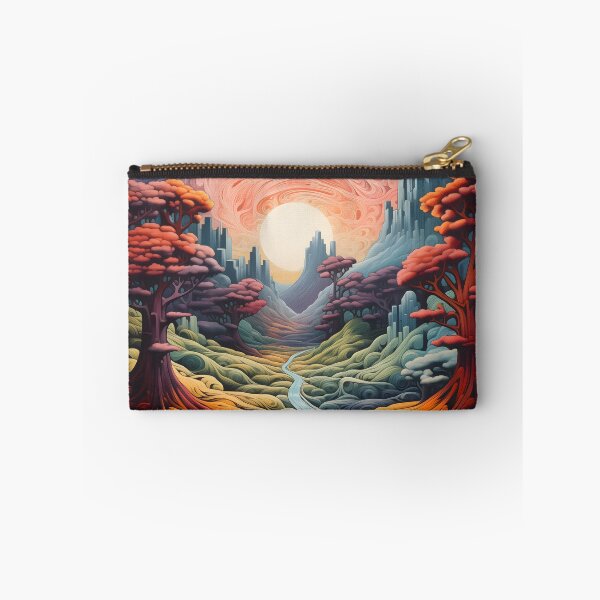 Artikelvorschau, Whimsical Labyrinth: Surreal Palette of Dimensions entworfen und verkauft von DrawnThreads.