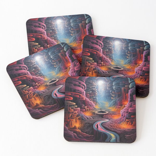 Item preview, Chromatic Vortex: Portals to the Surreal designed and sold by DrawnThreads.