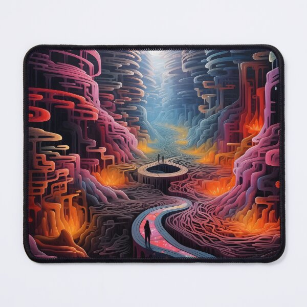 Item preview, Chromatic Vortex: Portals to the Surreal designed and sold by DrawnThreads.
