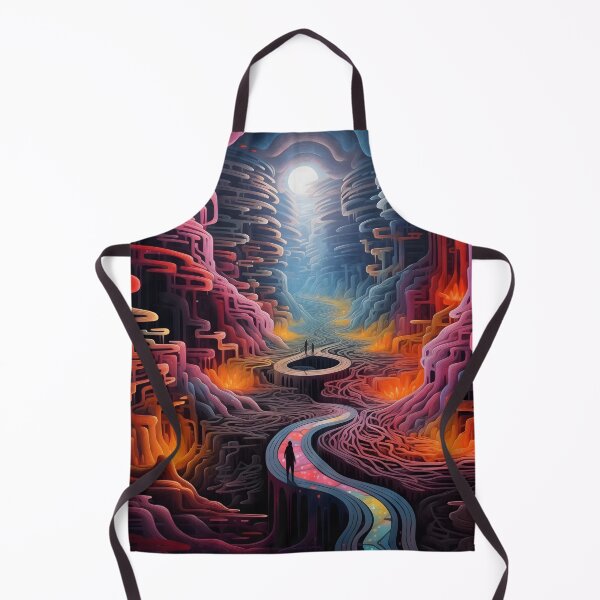 Item preview, Chromatic Vortex: Portals to the Surreal designed and sold by DrawnThreads.