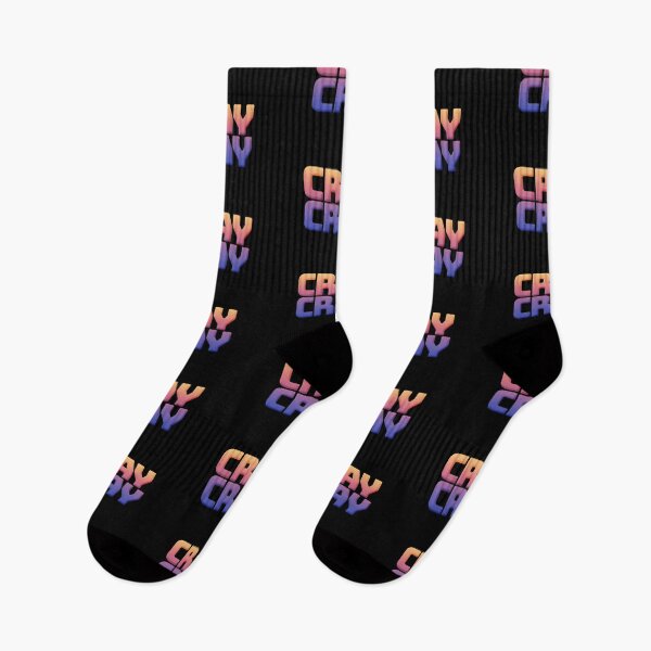Item preview, Cray Cray, Funny Quotes in Sunset Gradient designed and sold by Memes N Lore .