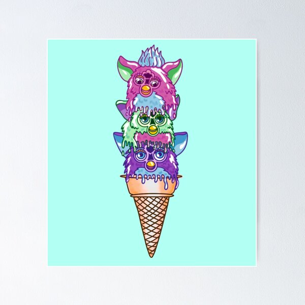 Item preview, Furby Ice Cream designed and sold by charlonzki.
