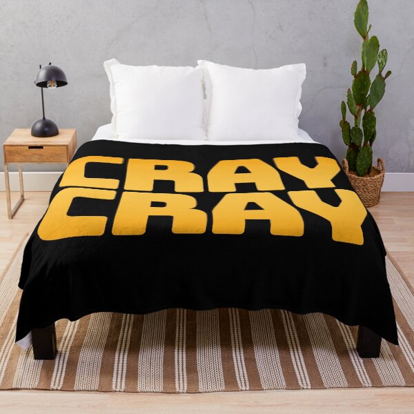 Item preview, Cray Cray, Funny Quotes in Yellow designed and sold by Memes N Lore .