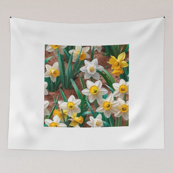 Item preview, Eco Daffodil Bloom Texture 4K designed and sold by Julyvax.