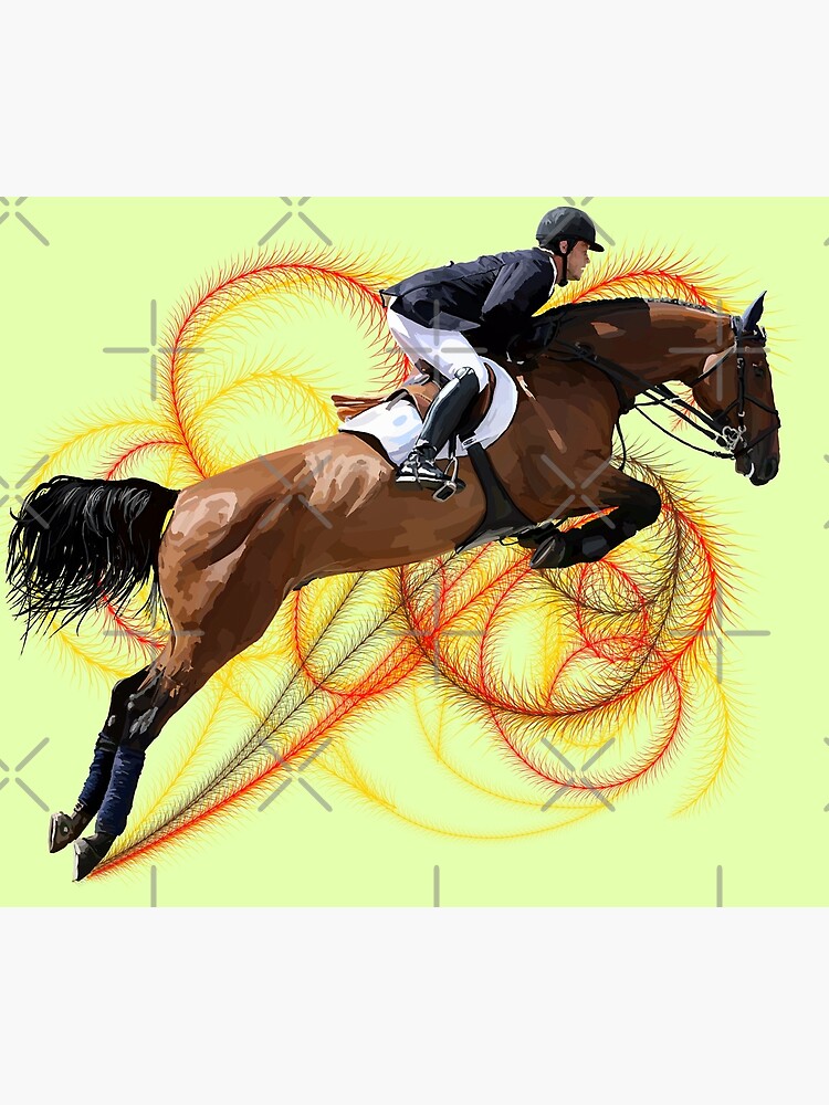 Disover Equestrian Premium Matte Vertical Poster