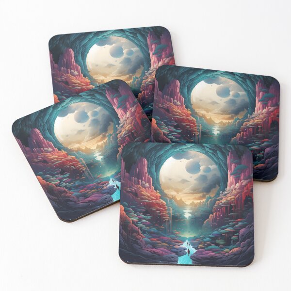 Item preview, Ethereal Nexus: Surreal Transitions in Color designed and sold by DrawnThreads.