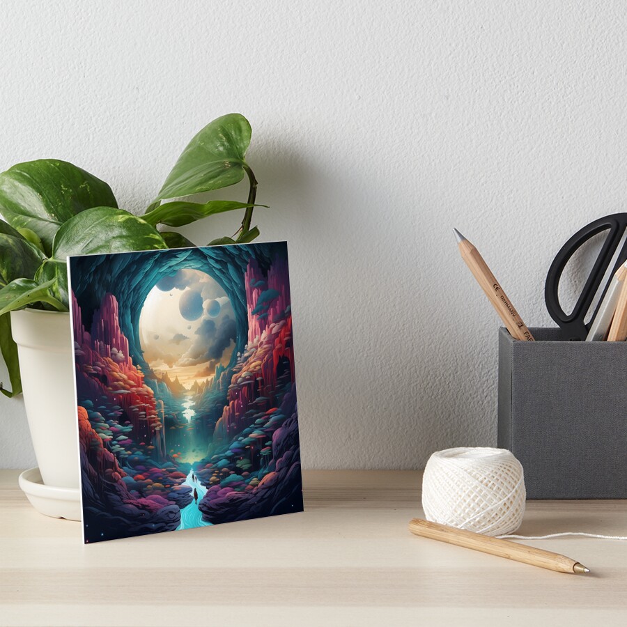 Vista previa del artículo con la obra «Lámina rígida», diseñado y vendido por DrawnThreads.