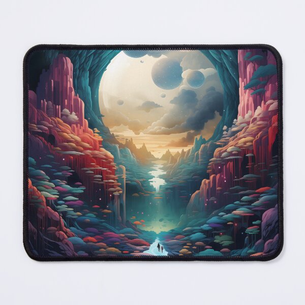 Item preview, Ethereal Nexus: Surreal Transitions in Color designed and sold by DrawnThreads.