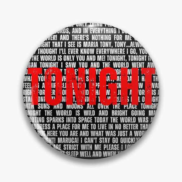 Item preview, West Side Story lyrics  designed and sold by broadwaygirl142.