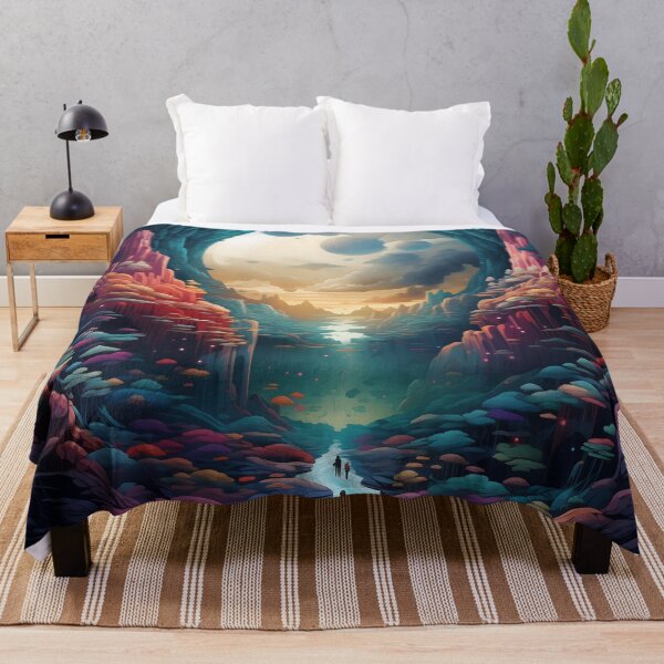 Item preview, Ethereal Nexus: Surreal Transitions in Color designed and sold by DrawnThreads.