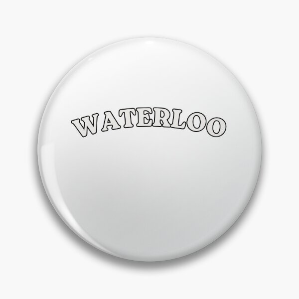 Artikelvorschau, weißer klobiger Waterloo University Arch - Varsity Retro entworfen und verkauft von jessicaleah15.
