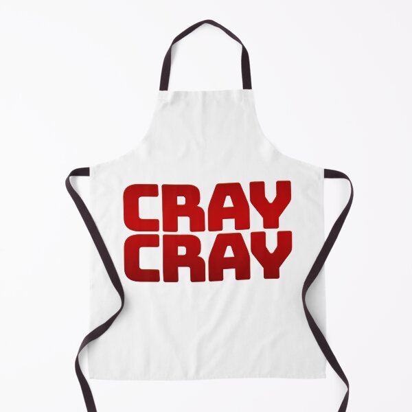 Item preview, Cray Cray, Funny Quotes in Deep Red designed and sold by Memes N Lore .