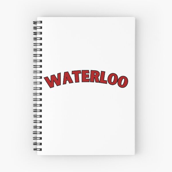 Artikelvorschau, roter klobiger Waterloo University Arch - Varsity Retro entworfen und verkauft von jessicaleah15.
