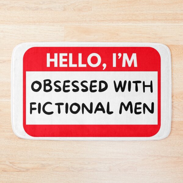Item preview, Hello, I'm obsessed with fictional men designed and sold by InkAndStickers.