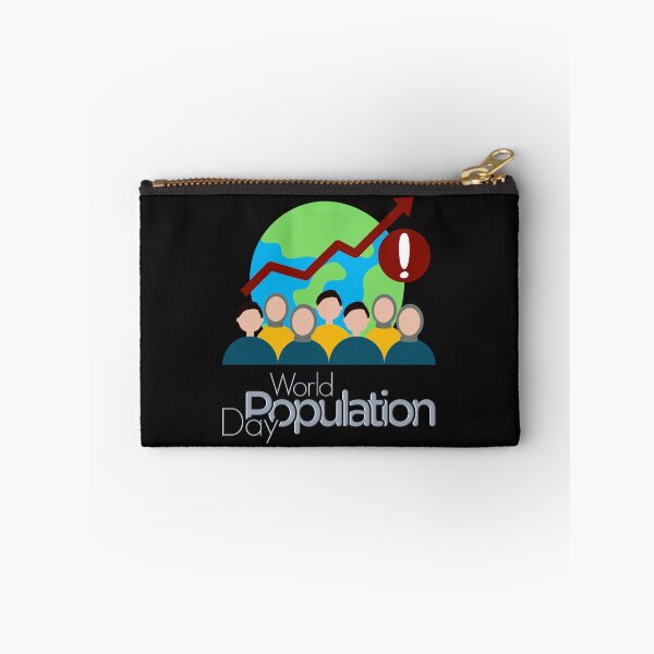 Item preview, World Population Day T shirt design designed and sold by sbadesignstudio.