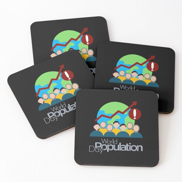 Item preview, World Population Day T shirt design designed and sold by sbadesignstudio.