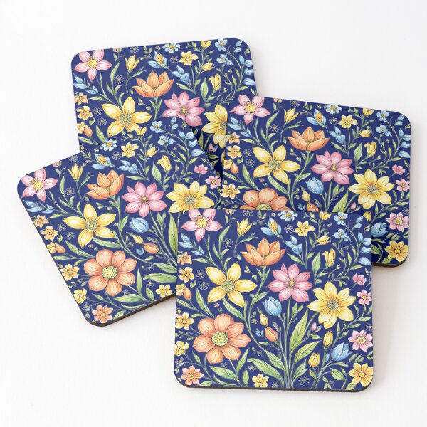 Item preview, Floral pattern. Field of flowers. designed and sold by MagelliShop.