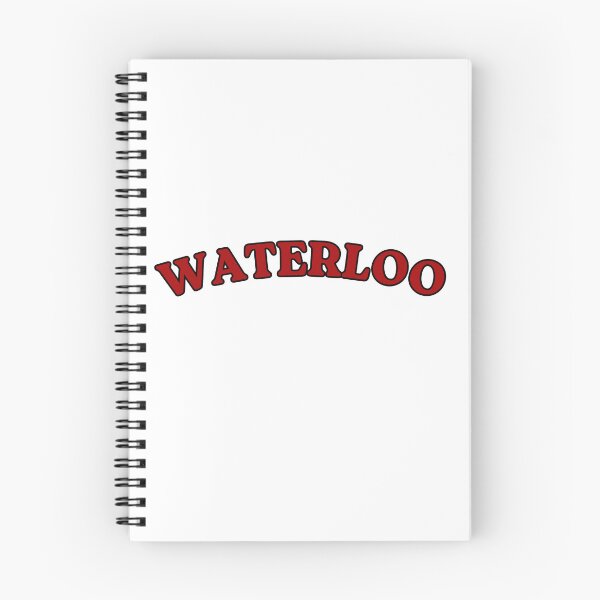 Artikelvorschau, roter klobiger Waterloo University Arch - Varsity Retro entworfen und verkauft von jessicaleah15.