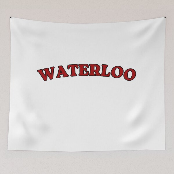 Artikelvorschau, roter klobiger Waterloo University Arch - Varsity Retro entworfen und verkauft von jessicaleah15.