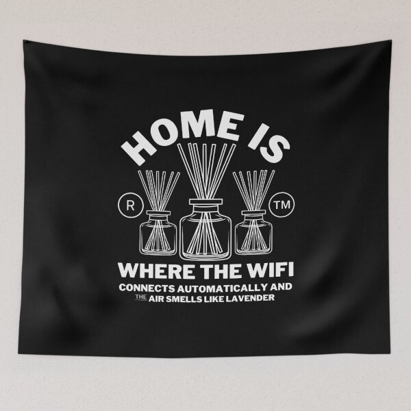 Item preview, Home is where the wifi connects automatically  designed and sold by Peerless-Prime.